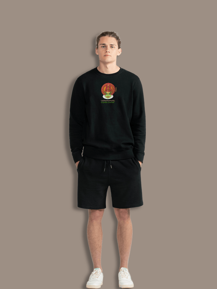 Kathakali Dancer CORE Sweatshirt - Crewneck