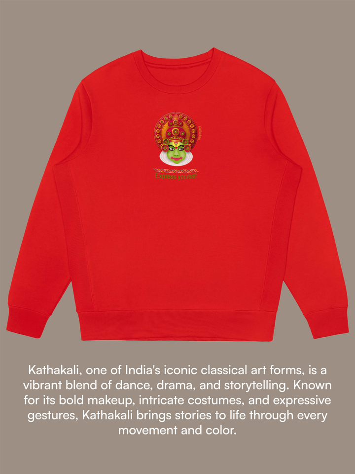 Kathakali Dancer CORE Sweatshirt - Crewneck