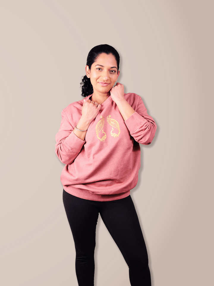 Peacock Graphic Sweatshirt - Crewneck