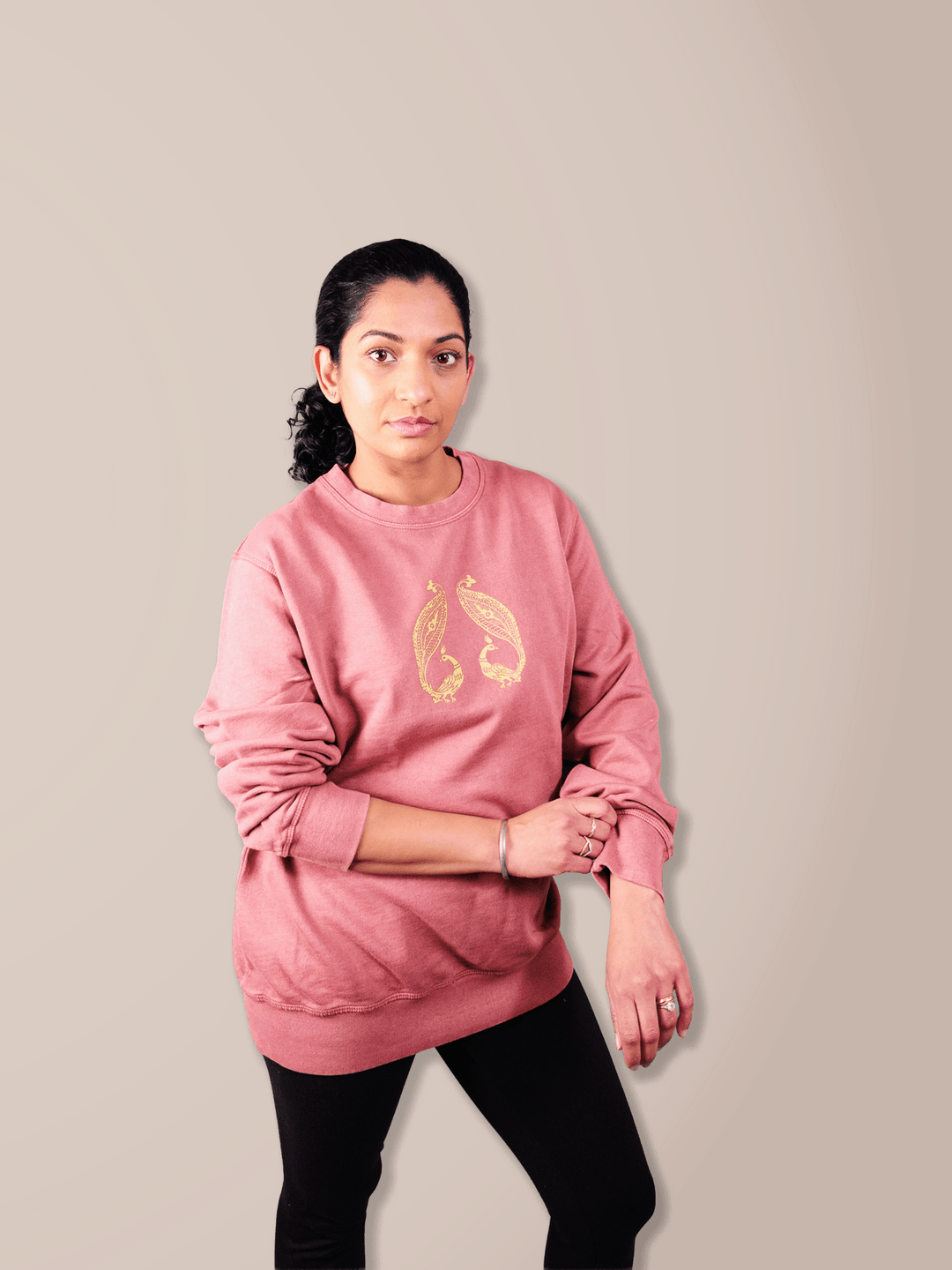 Peacock Graphic Sweatshirt - Crewneck