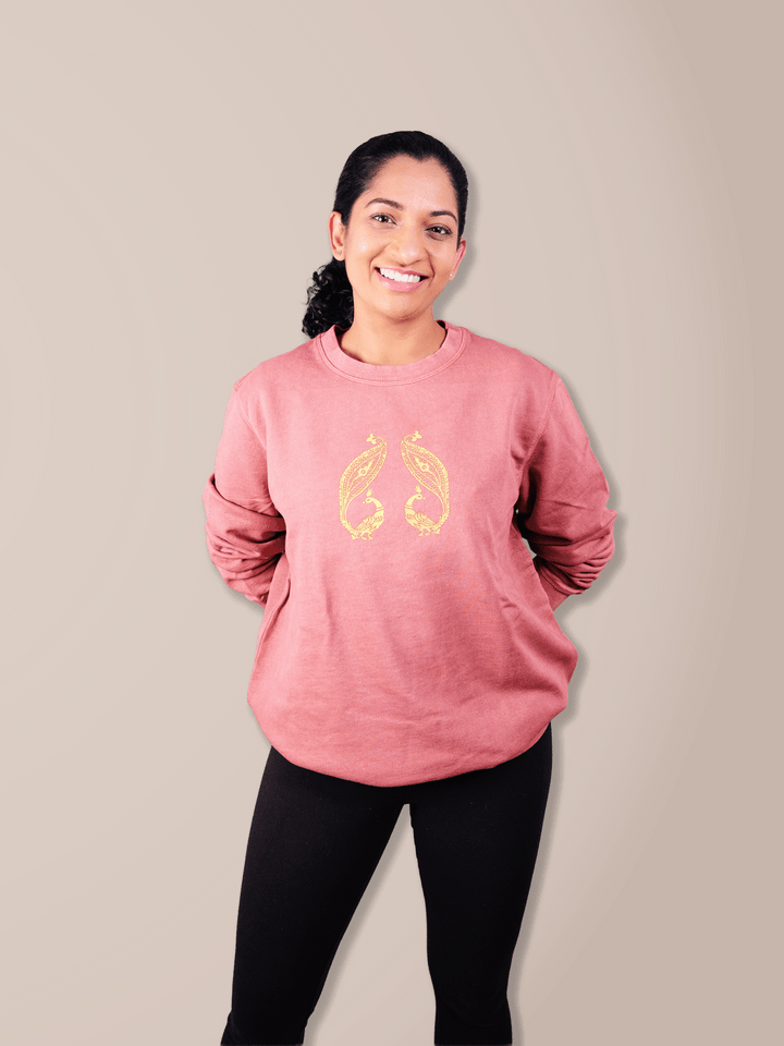 Peacock Graphic Sweatshirt - Crewneck