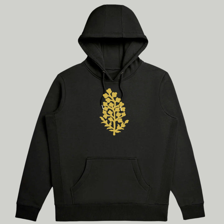 Cotton Pullover Hoodie - Design in Premium Gold Ink