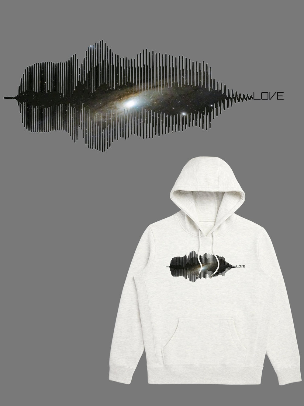 Galaxy Love Vibes CORE Hoodie - Pullover