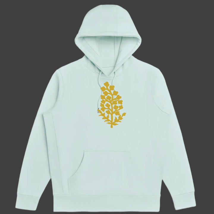 Cotton Pullover Hoodie - Design in Premium Gold Ink