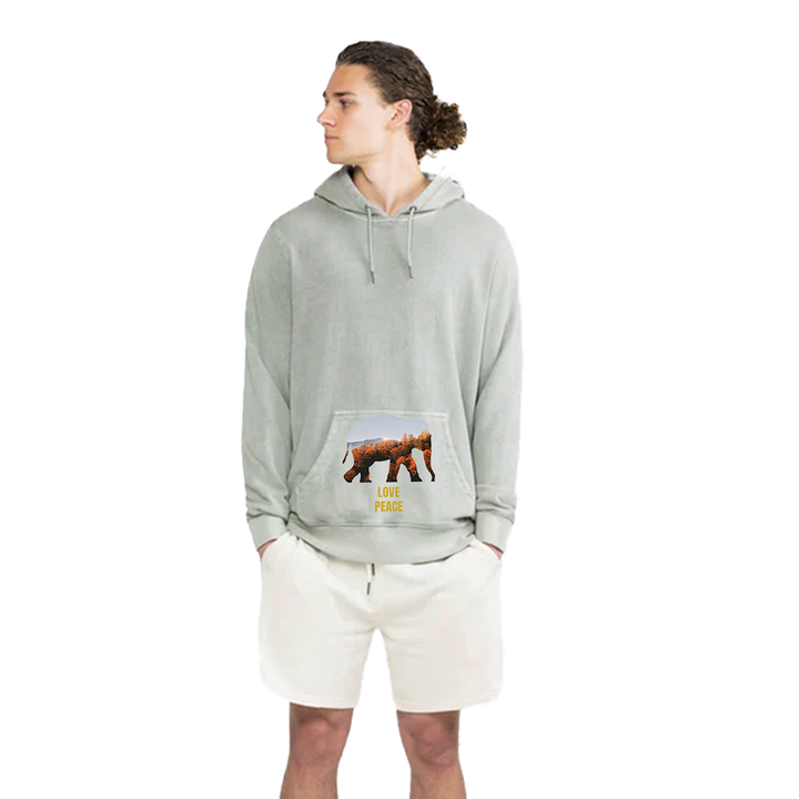 Gaja गज Elephant Organic Cotton French Terry Hoodie