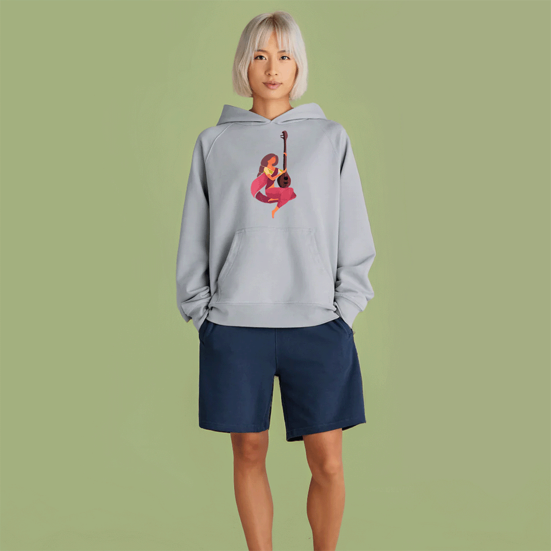 Mother Earth And Veena - Heavyweight Pullover Hoodie