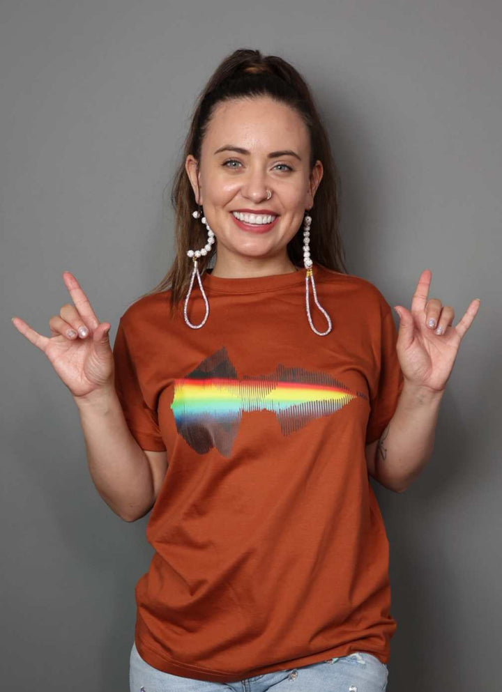 Rainbow Karma Vibes Supima Tee