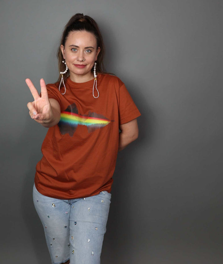 Rainbow Karma Vibes Supima Tee