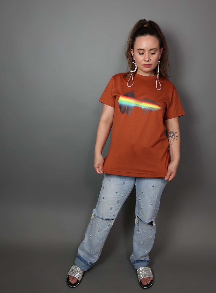 Rainbow Karma Vibes Supima Tee