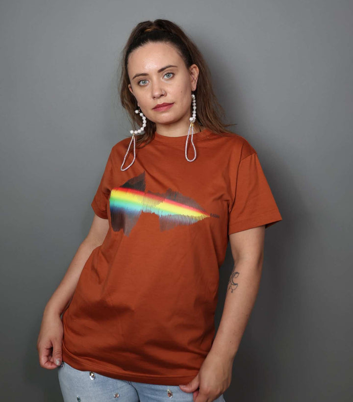 Rainbow Karma Vibes Supima Tee