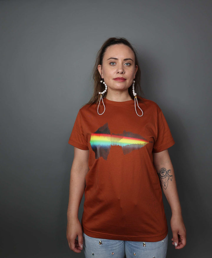 Rainbow Karma Vibes Supima Tee
