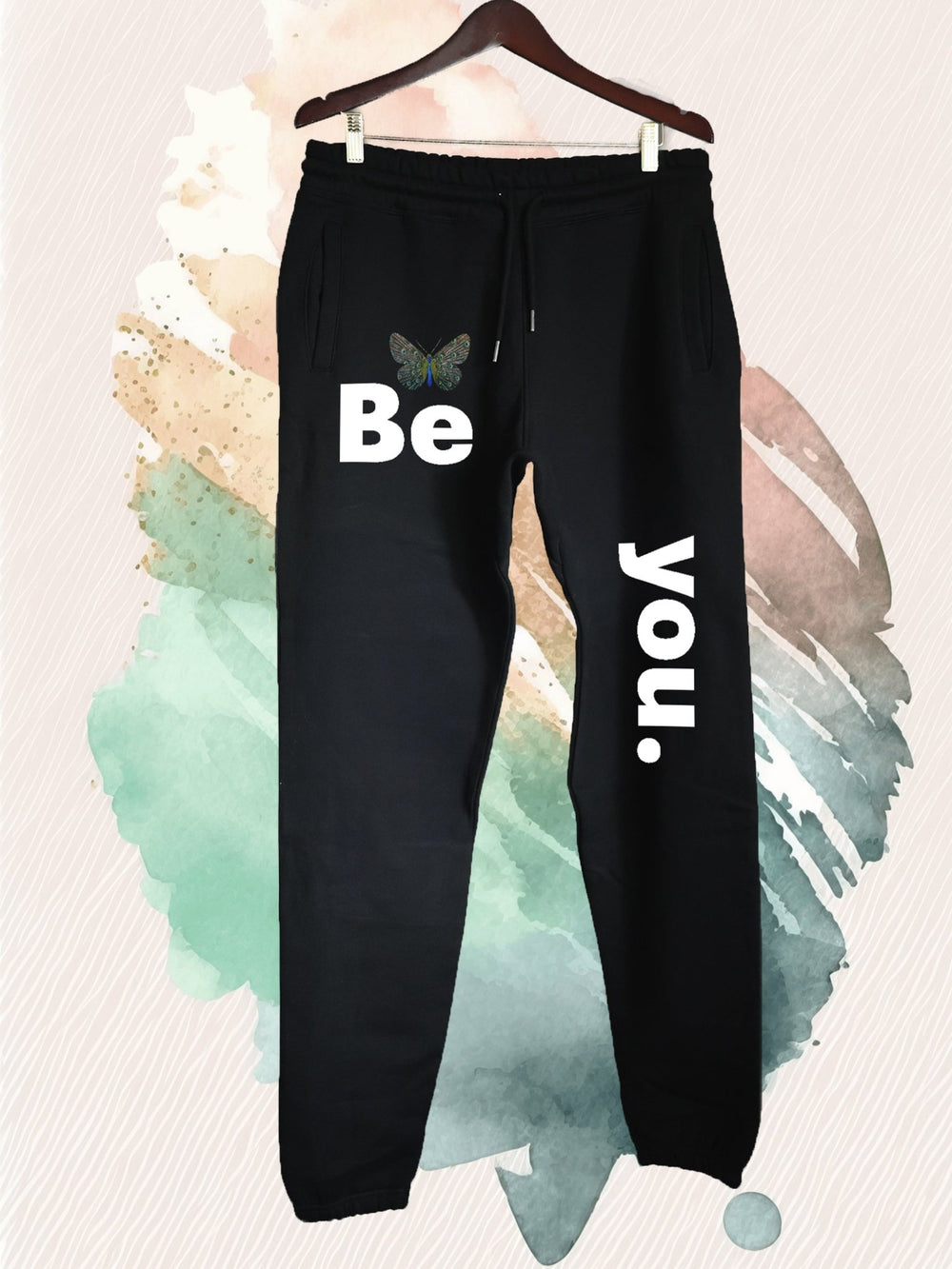 BeYou Peacock Butterfly CORE Joggers - Fleece Joggers