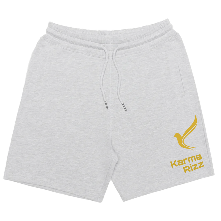 Organic Cotton Sweatshorts with Karma Rizz logo