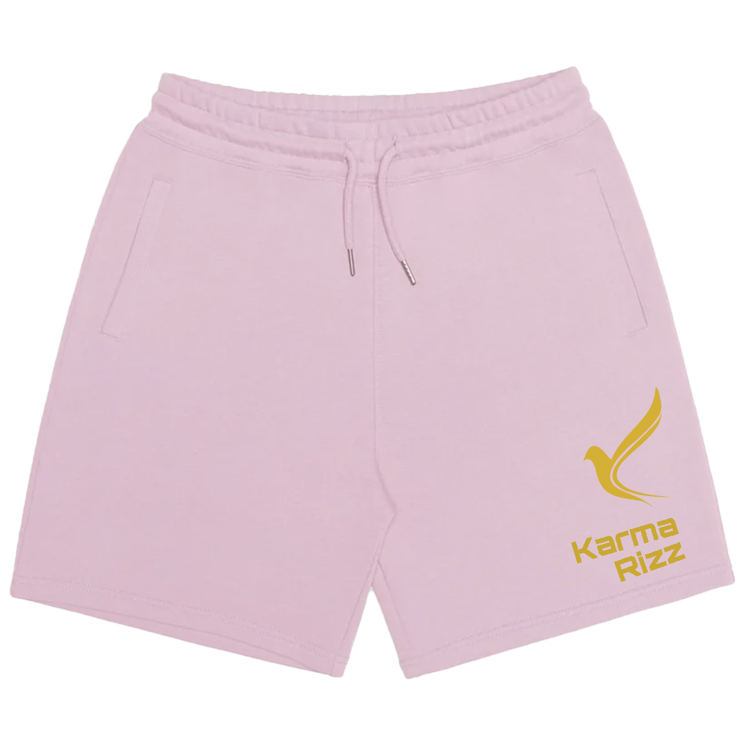 Organic Cotton Sweatshorts with Karma Rizz logo