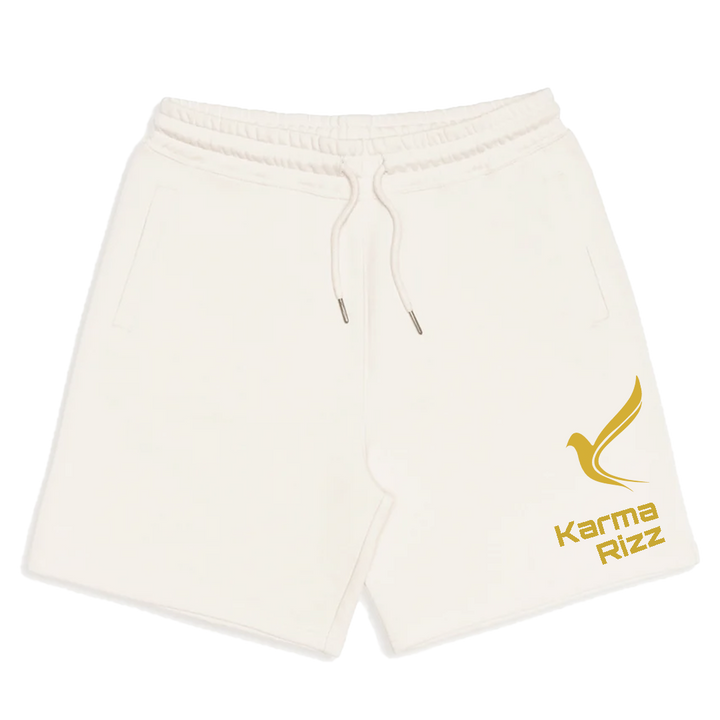 Organic Cotton Sweatshorts with Karma Rizz logo