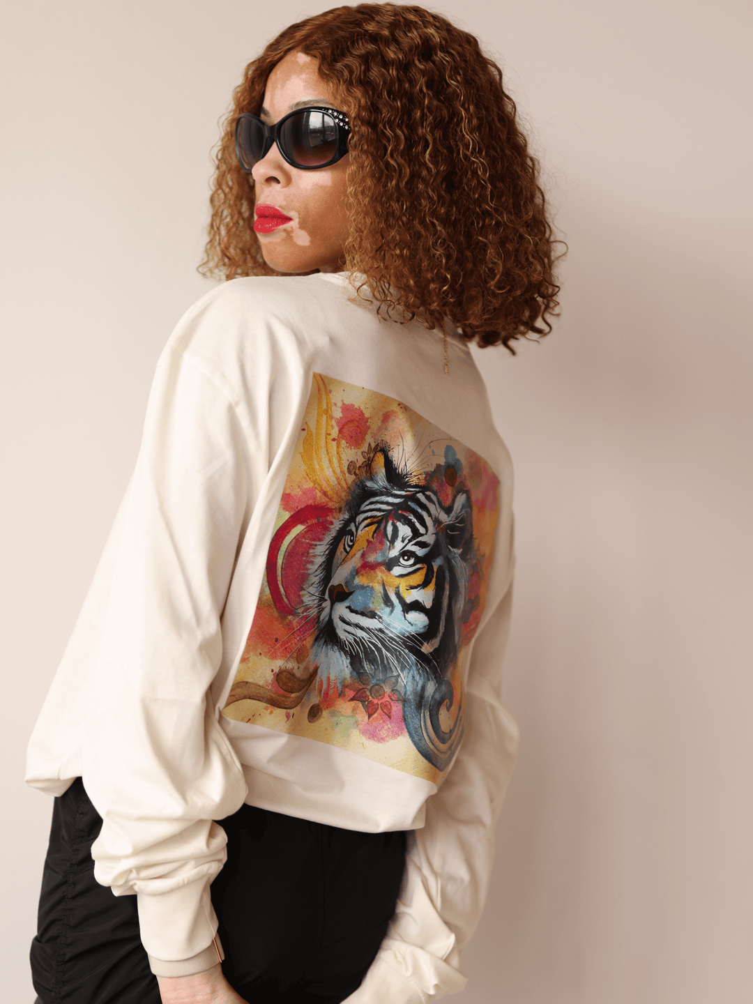 Colorful Tiger Supima Tee - Short - sleeve - tee