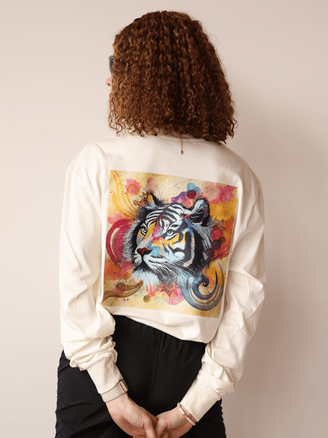 Colorful Tiger Supima Tee - Short - sleeve - tee
