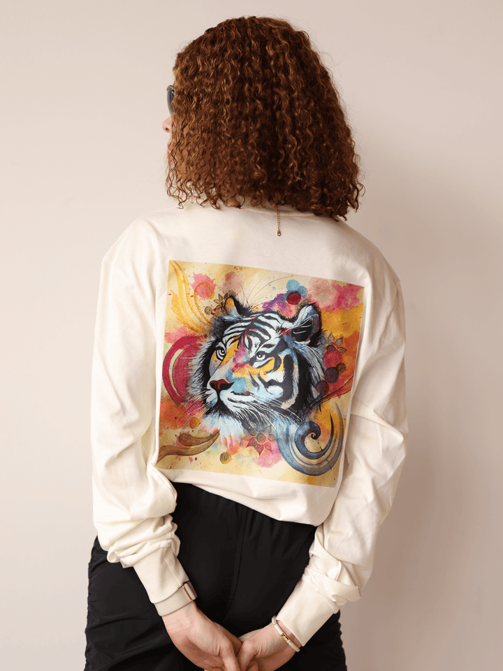Colorful Tiger Supima Tee - Short - sleeve - tee