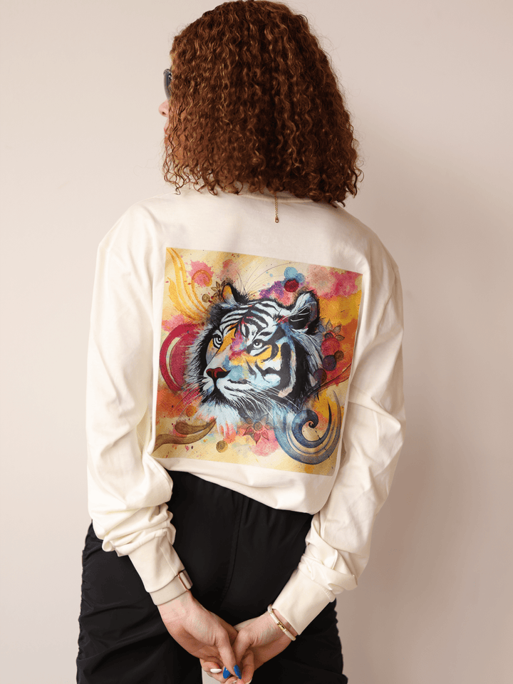 Colorful Tiger Supima Tee - Short - sleeve - tee