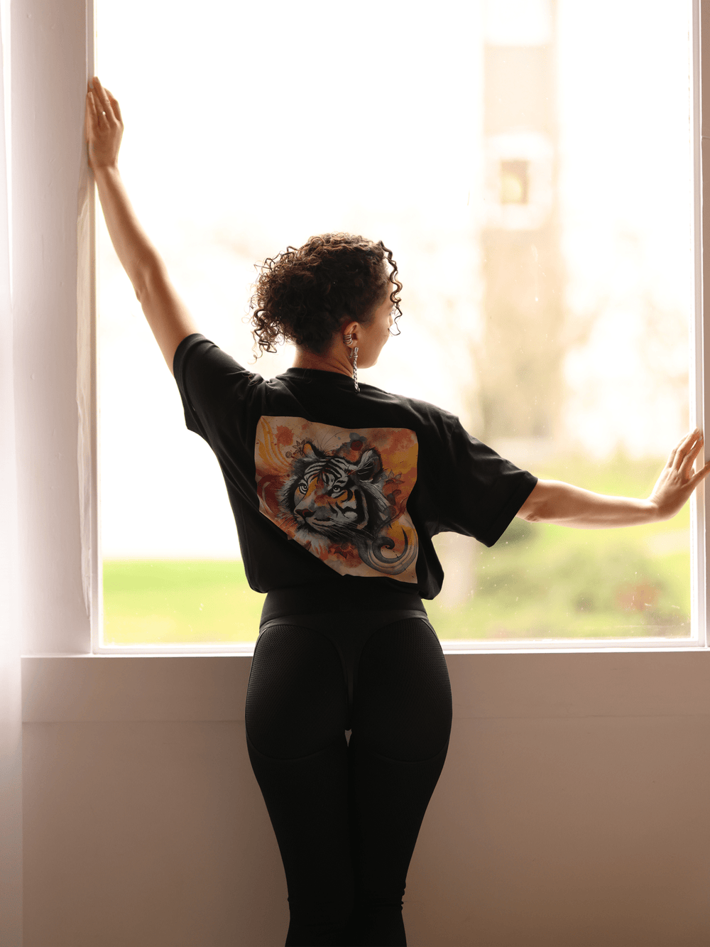 Colorful Tiger Supima Tee - Short - sleeve - tee