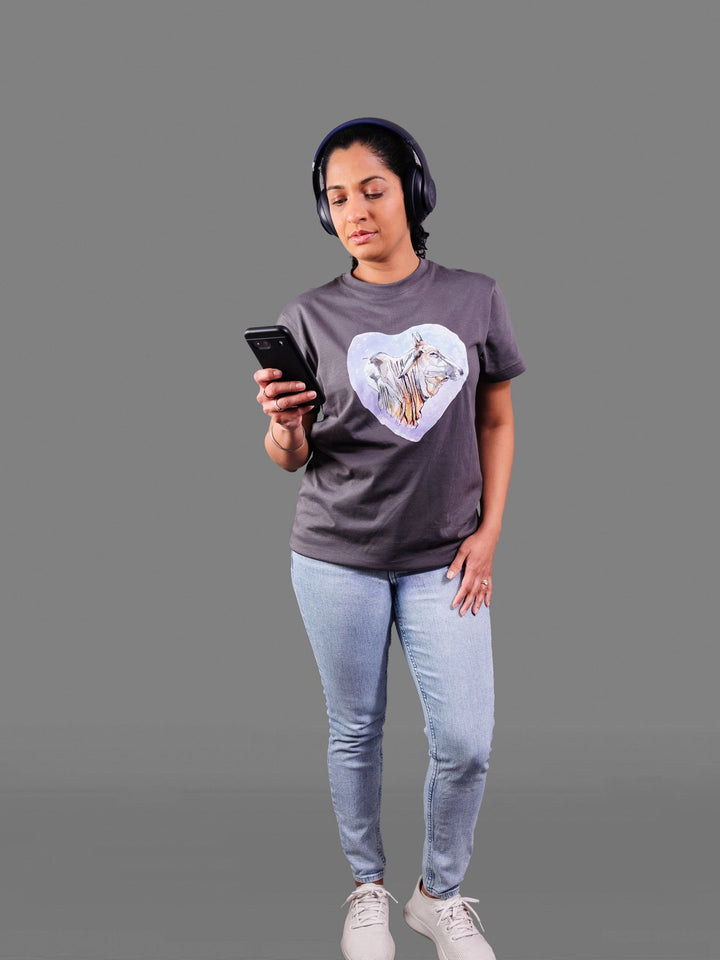Dhenu Cow Supima Tee - Short - sleeve - tee