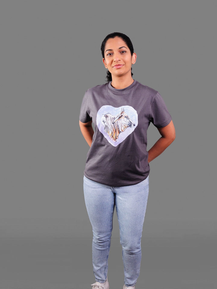 Dhenu Cow Supima Tee - Short - sleeve - tee